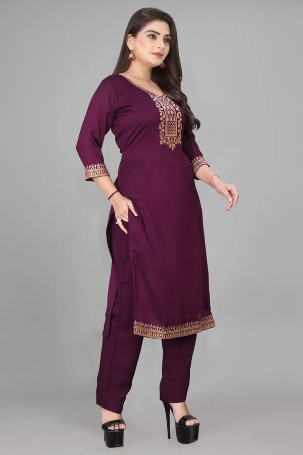 Royal_Plum_Embroidered_Kurta_Pant_&_Dupatta_Set