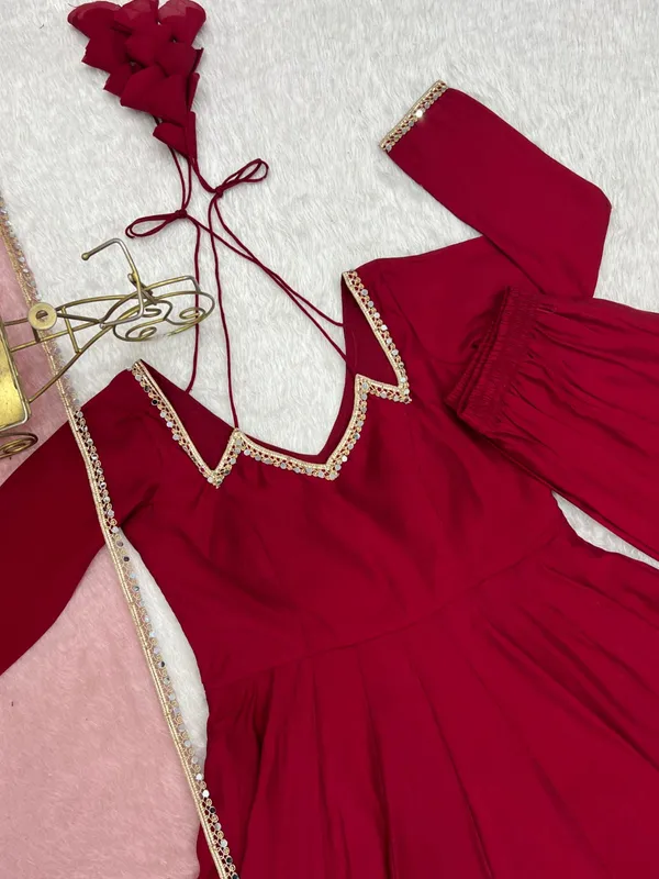 Royal_Wine_Anarkali_&_Mirror_Lace__Neck