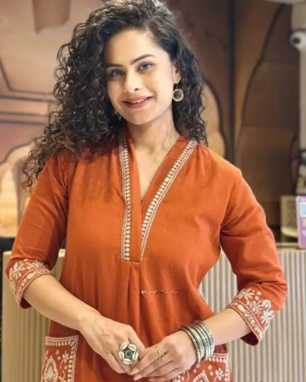Rust_Orange_Embroidered_Kurta_Set