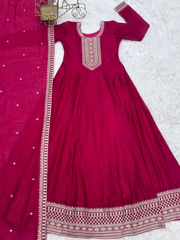 Women_Embroidered_Anarkali_Kurta_Pant_Dupatta_Set