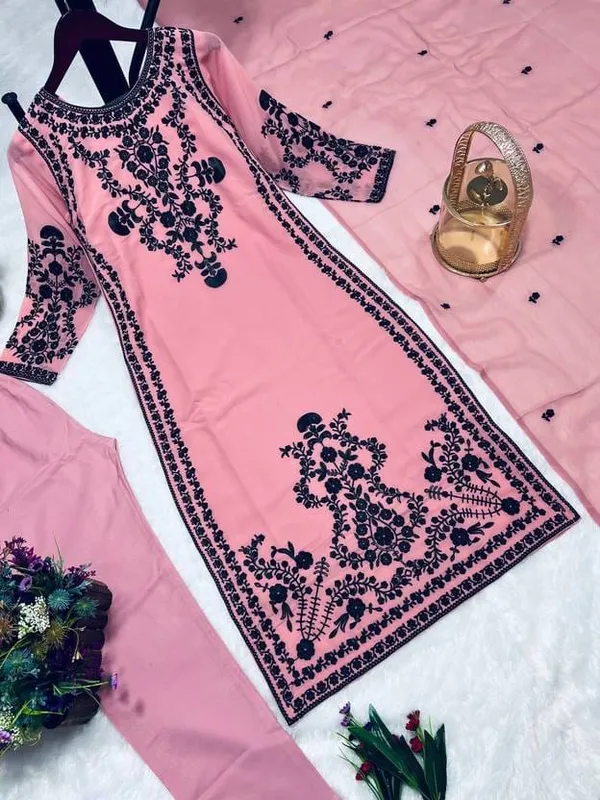 Women_Embroidered_Kurta_Pant_Dupatta_Set