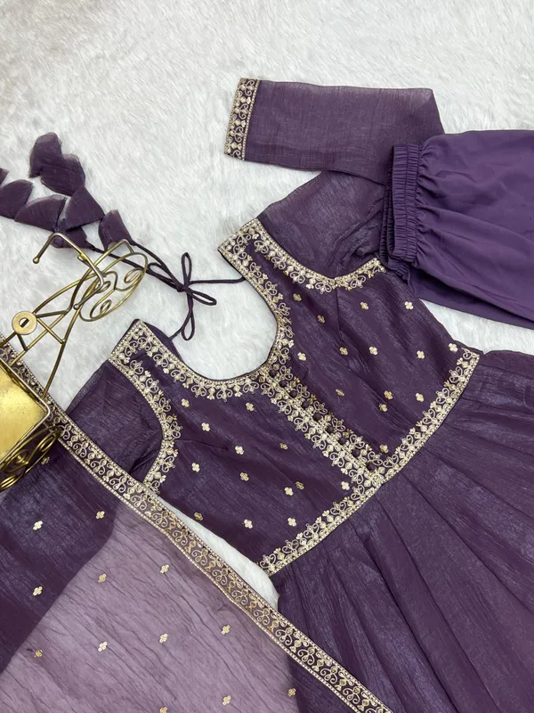 Women_Purple_Embroidered_Anarkali_Kurta_Pant_Dupatta_Set