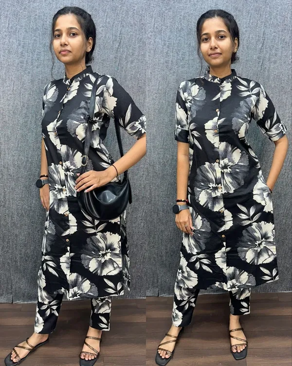 Women's_Black_Floral_Printed_Kurta_with_Palazzo_Set