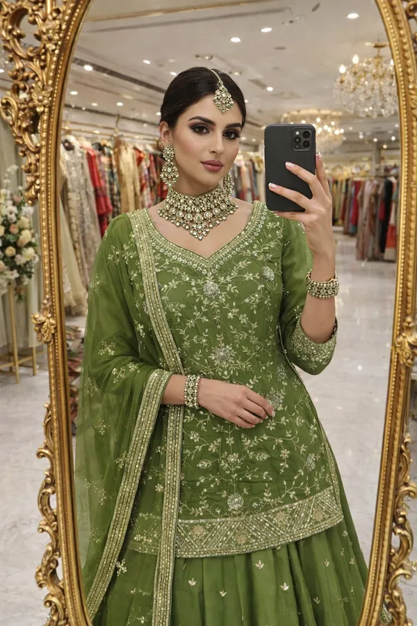 Women's_Designer_Embroidered_Kurta_Sharara_&_Dupatta_Set