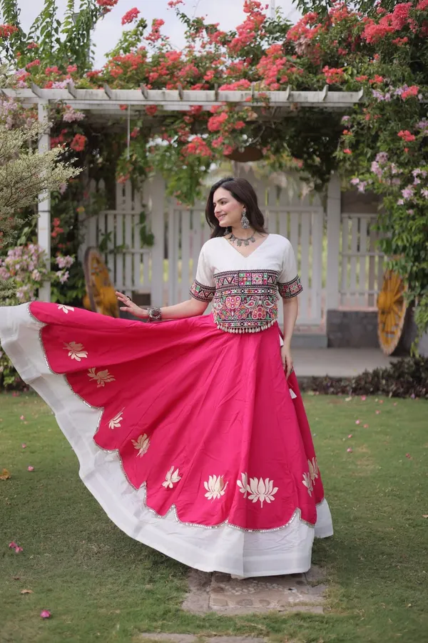 Women's_Embroidered_Crop_Top_&_Flared_Lehenga_Set_–_Rani_Pink_Edition_&_NAVRATRI_LEHENGA_CHOLI
