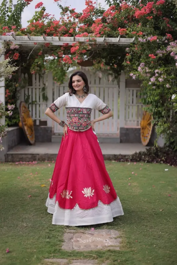 Women's_Embroidered_Crop_Top_&_Flared_Lehenga_Set_–_Rani_Pink_Edition_&_NAVRATRI_LEHENGA_CHOLI