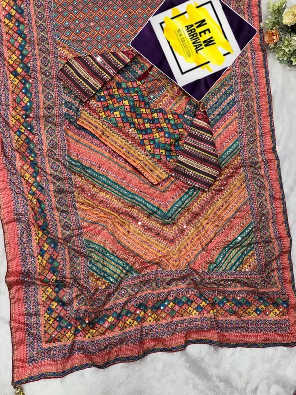 Women's_Multicolor_Designer_Printed_Saree_with_Fancy_Border_&_MIRRO_Work_Type