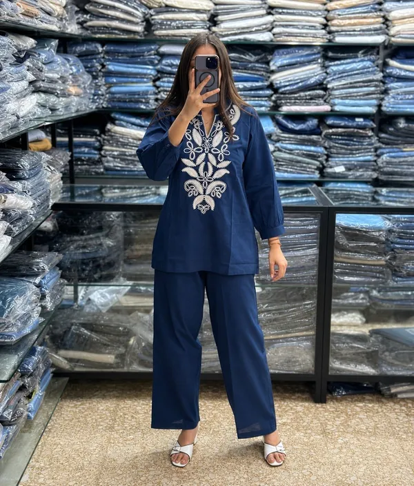 Women's_Navy_Blue_Embroidered_Co-Ord_Set