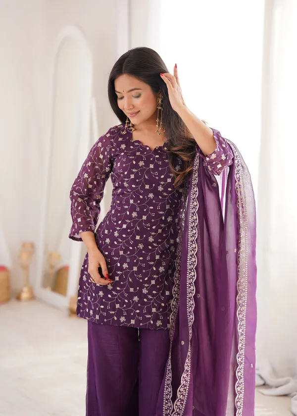 Women’s_Purple_Embroidered_Kurta_Palazzo_with_Dupatta_Set
