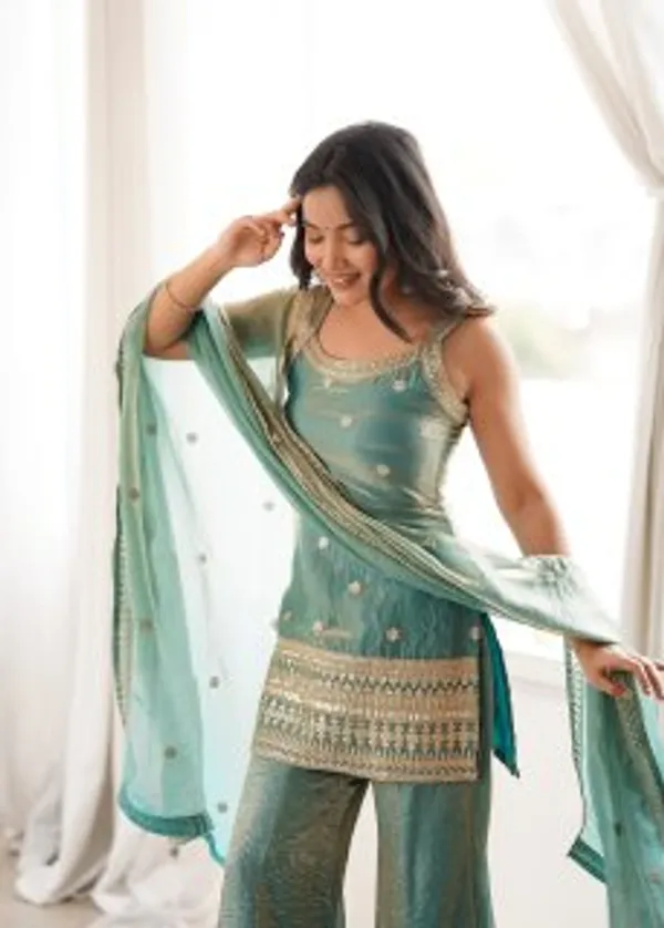 Women’s_Sea_Green_Embroidered_Kurta_Palazzo_with_Dupatta_Set