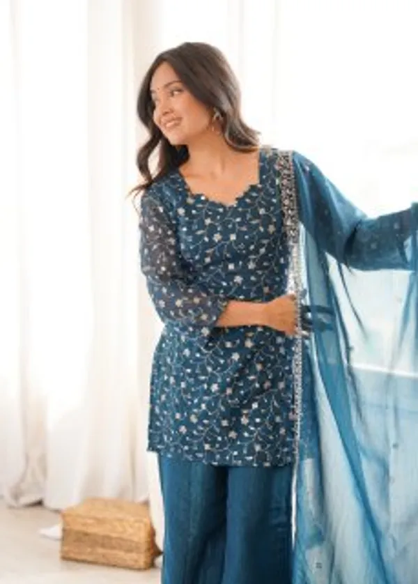 Women’s_Teal_Blue_Embroidered_Kurta_Palazzo_with_Dupatta_Set