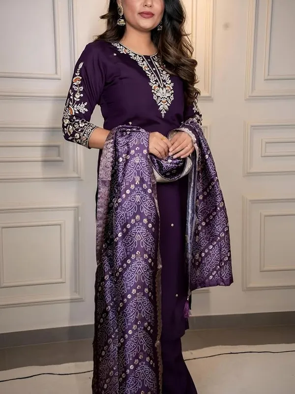 Women's_Premium_Embroidered_Kurta_Palazzo_Set_with_Printed_Dupatta