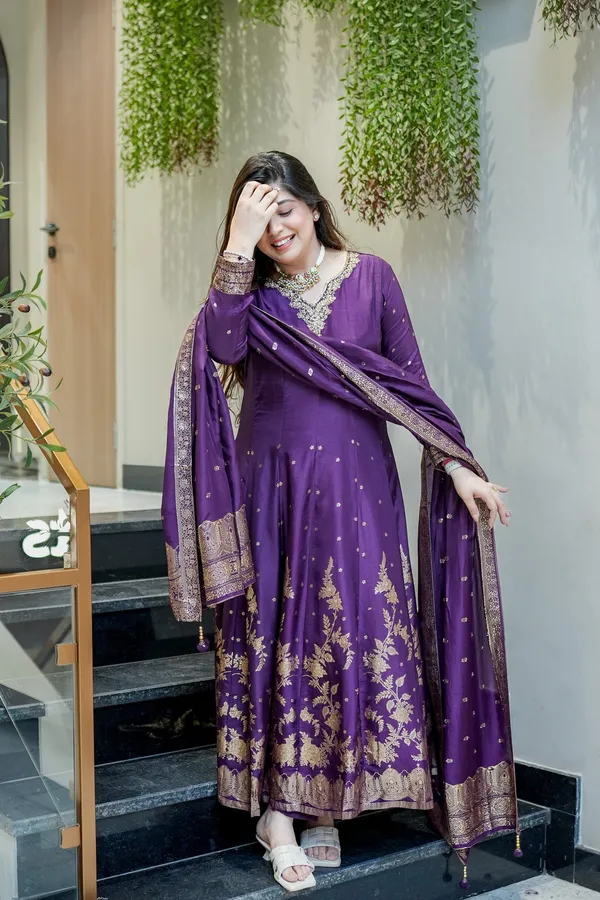 Purple_Embroidered_Anarkali_Suit_Set_With_Dupatta