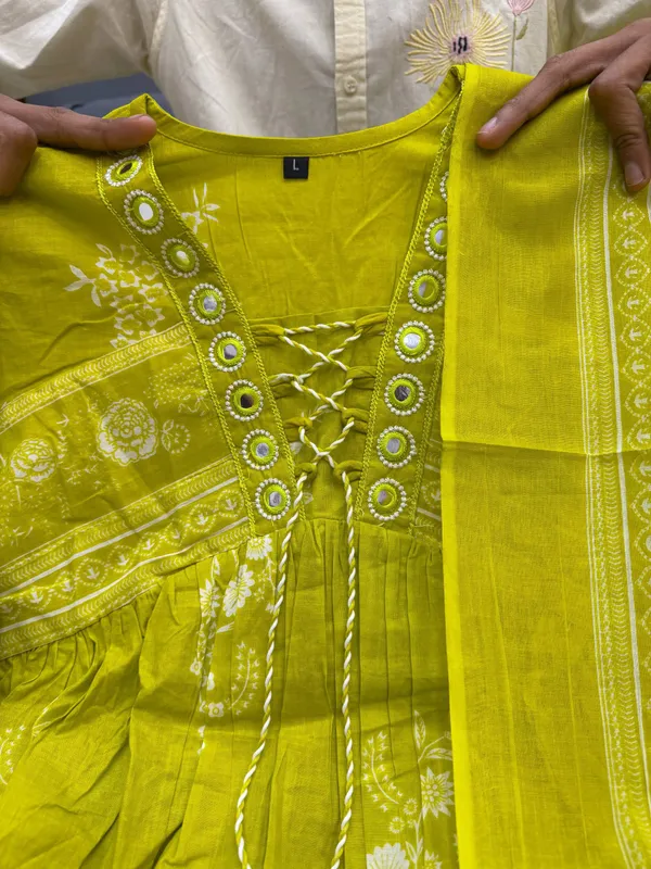 Lime_Green_Embroidered_Anarkali_Suit_Set_With_Dupatta