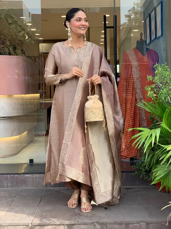 Elegant_Beige_Embroidered_Kurta_Set_With_Dupatta