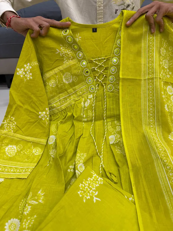 Lime_Green_Embroidered_Anarkali_Suit_Set_With_Dupatta
