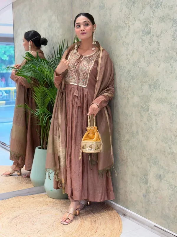 Embroidered_Anarkali_Suit_Set_With_Dupatta_Rust_Terracotta