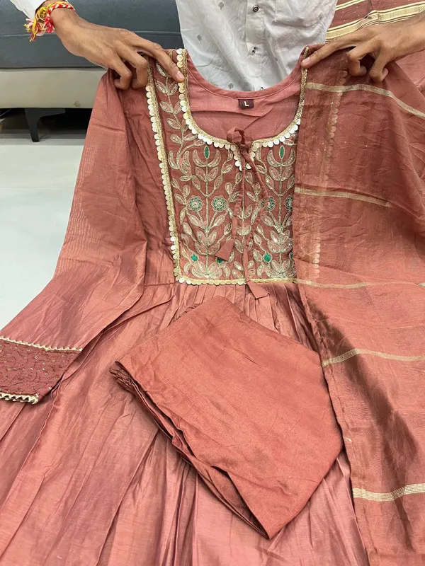 Embroidered_Anarkali_Suit_Set_With_Dupatta_Rust_Terracotta