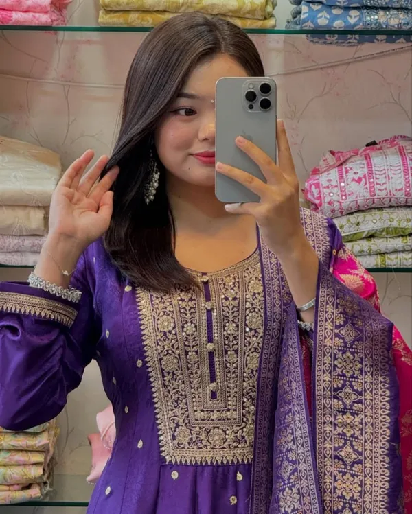 Purple_Embroidered_Ethnic_Suit_Set_With_Dupatta