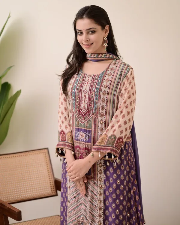 Pink_And_Purple_Ethnic_Printed_Suit_Set_With_Dupatta