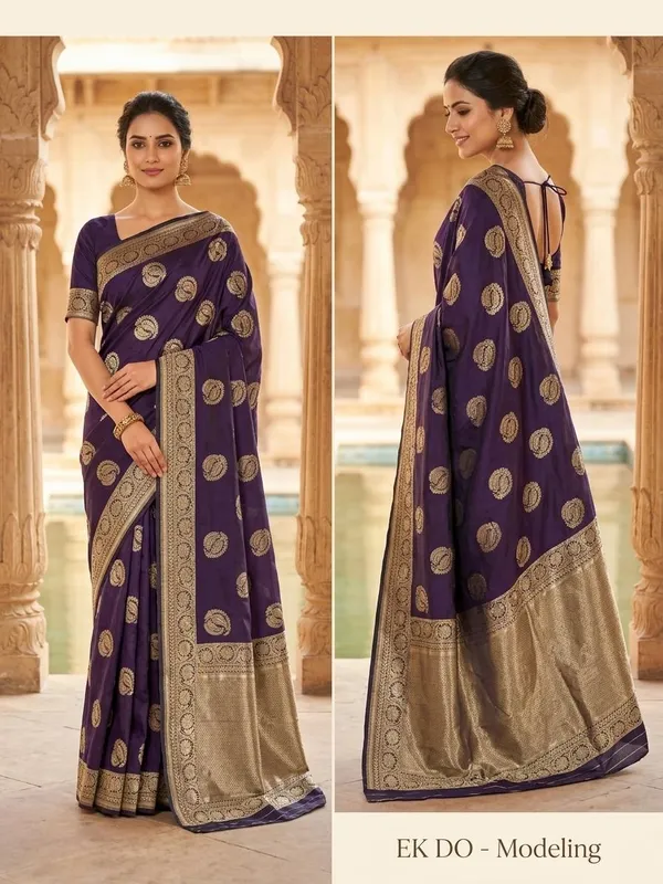 Regal_Deep_Purple_Banarasi_Silk_Saree_with_Grand_Gold_Zari_Border(viscose)
