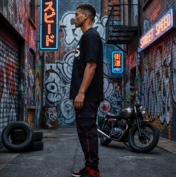 Cyber_Alley_Oversized_Black_Tee