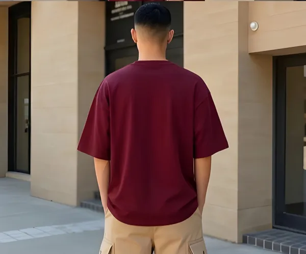 Dementor_Graphic_Print_Oversized_T-Shirt_-_Maroon