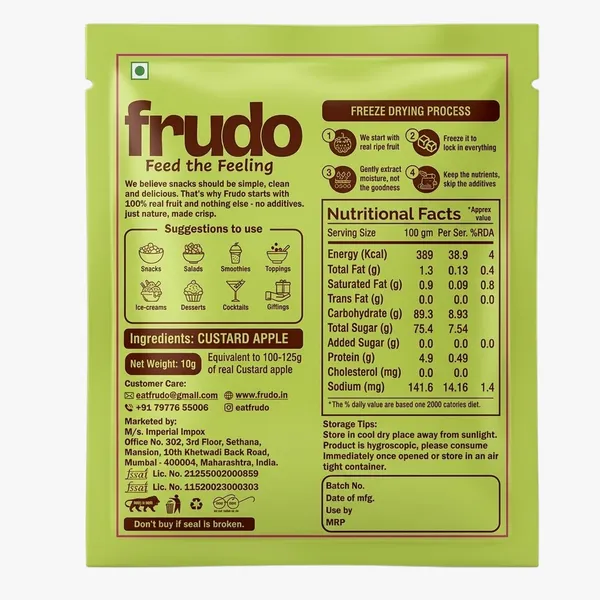 Frudo_Real_Custard_Apple_Freeze_Dried_Snack_Crunchy_Fruit_Bites_With_No_Added_Sugar_Vegan_Gluten_Free_Fruit_Snack_For_Kids_Travel_Yogurt_And_Milkshakes__Custard_Apple_Pack_Of_5