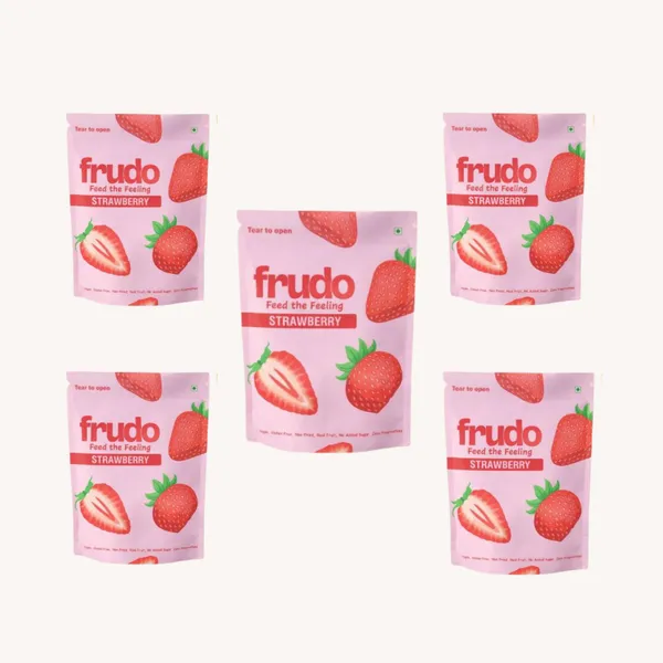 Frudo_Freeze_Dried_Strawberry_Fruit_Bites_100_Crispy_Snack_Chips_No_Added_Sugar_Vegan_Gluten_Free_Non_Fried_10_Grams__Strawberry_Pack_Of_5