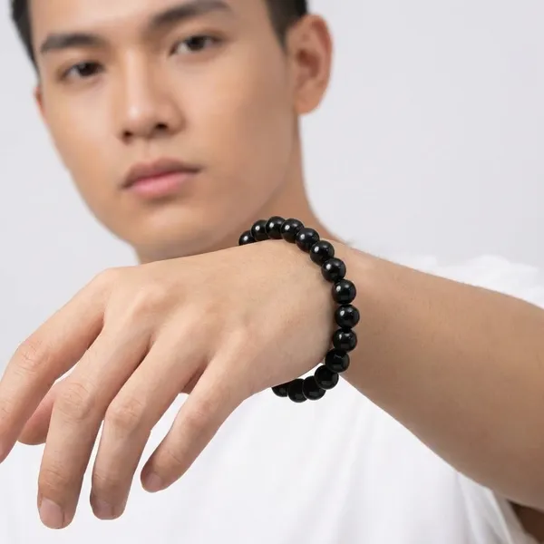 Natural_Black_Obsidian_Bracelet