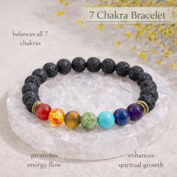 Natural_7_Chakra_Lawa_Bracelet_FREE_selenite_plate_