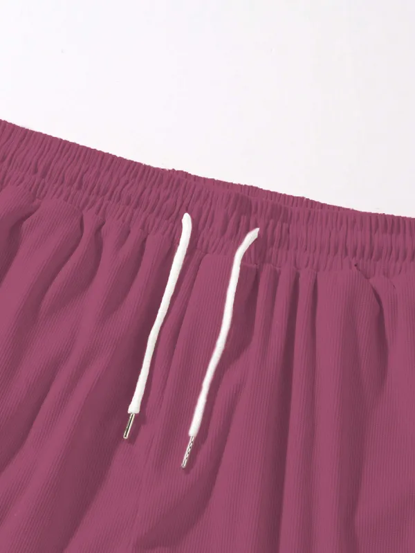 Mens_Purple_Drawstring_Swim_Shorts_With_Pockets