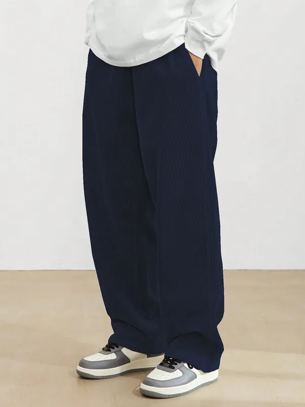 Mens_Pleated_Relaxed_Fit_Pants_-_Navy_Blue