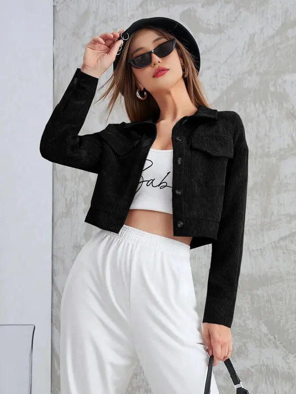 Womens_Black_Corduroy_Cropped_Jacket