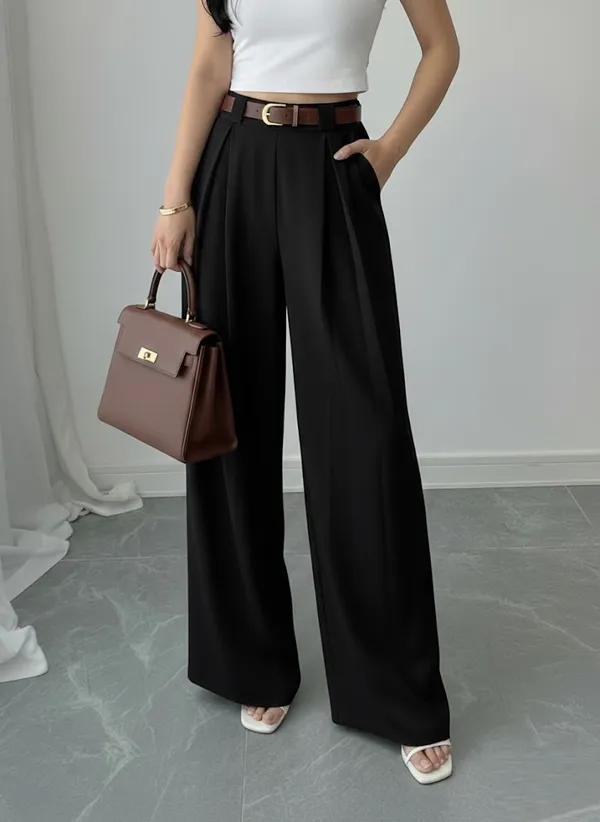 Black_High-Waisted_Wide-Leg_Pleated_Trousers