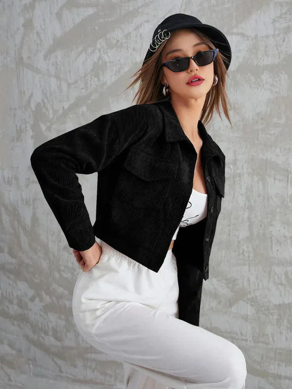 Womens_Black_Corduroy_Cropped_Jacket