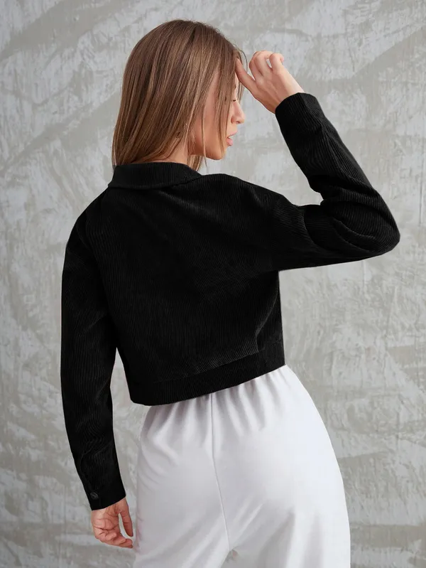 Womens_Black_Corduroy_Cropped_Jacket