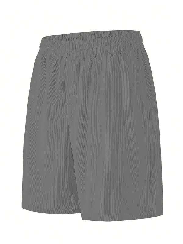 Mens_Grey_Athletic_Shorts