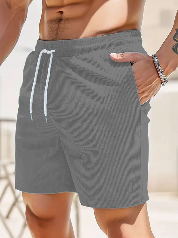 Mens_Grey_Athletic_Shorts