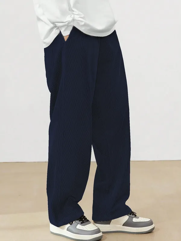 Mens_Pleated_Relaxed_Fit_Pants_-_Navy_Blue