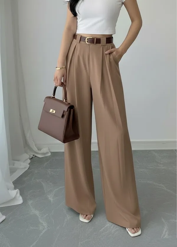 Womens_High-Waisted_Wide_Leg_Pleated_Trousers_With_Belt