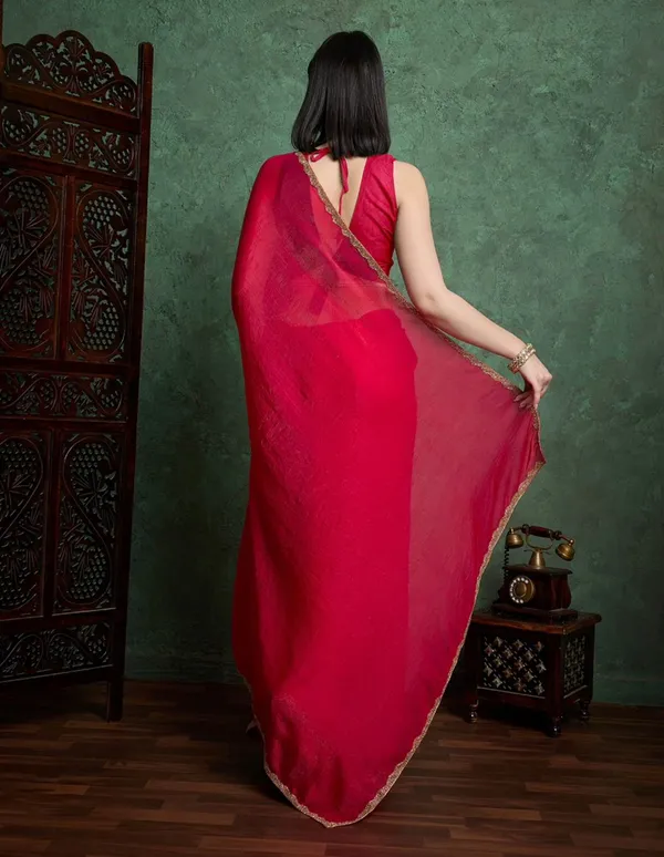 Fandy_pink_Chiffon_silk_Stylish_Saree_For_Women