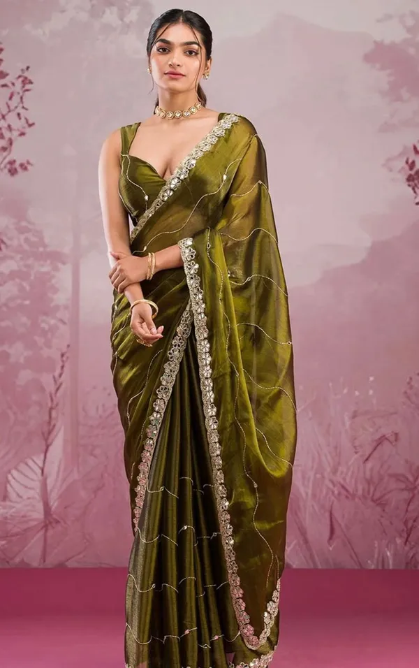 BEST_MIRROR_WORK_SAREE_WITH_SOFT_CHIFFON_FABRIC
