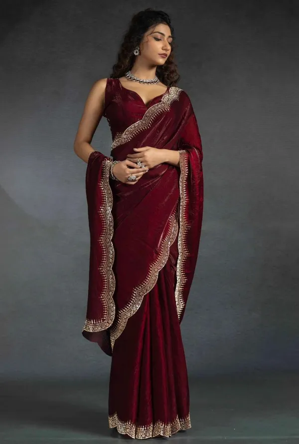 ELEGANTE_TASRIKA_MAROON_TRENDING_SAREE