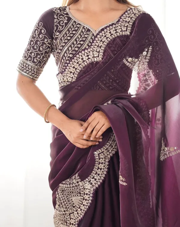 Elegant_Purple_Organza_Saree_with_Heavy_Embroidered_Blouse_✨