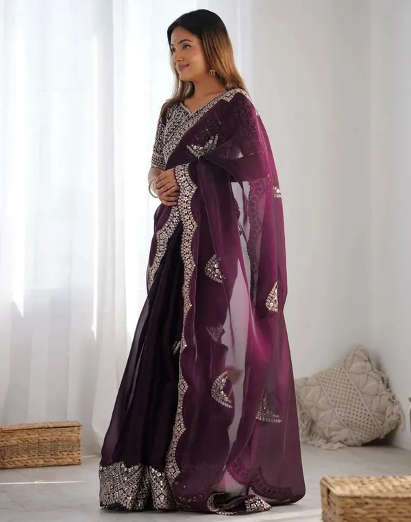 Elegant_Purple_Organza_Saree_with_Heavy_Embroidered_Blouse_✨