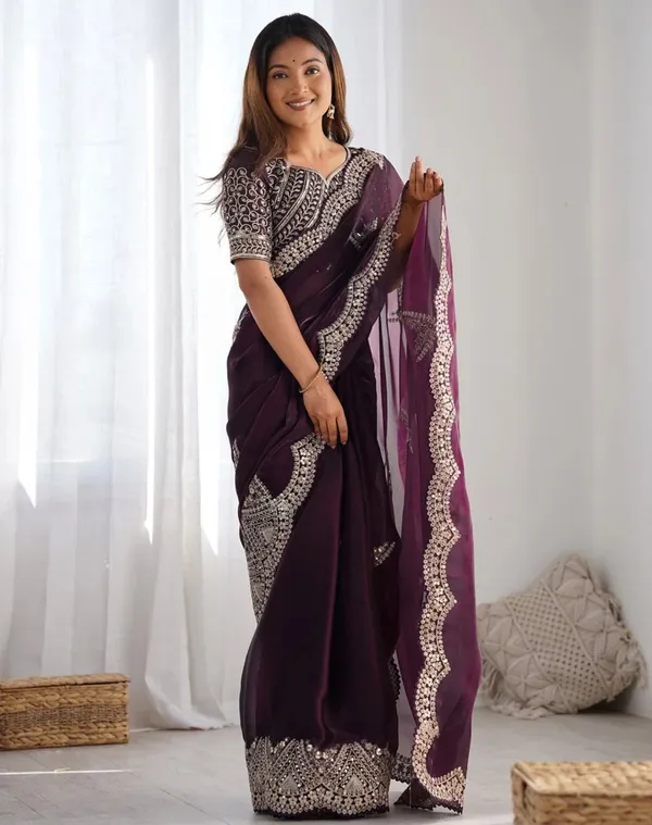 Elegant_Purple_Organza_Saree_with_Heavy_Embroidered_Blouse_✨