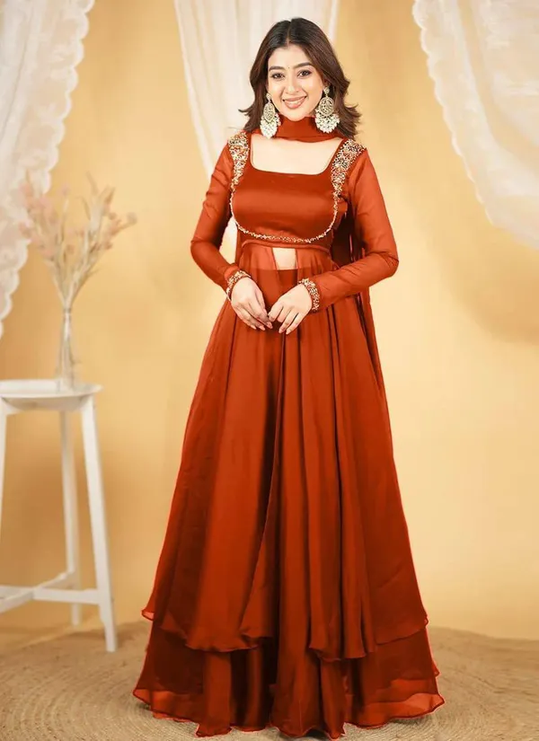 Elegant_Rust_Brown_Anarkali_Gown