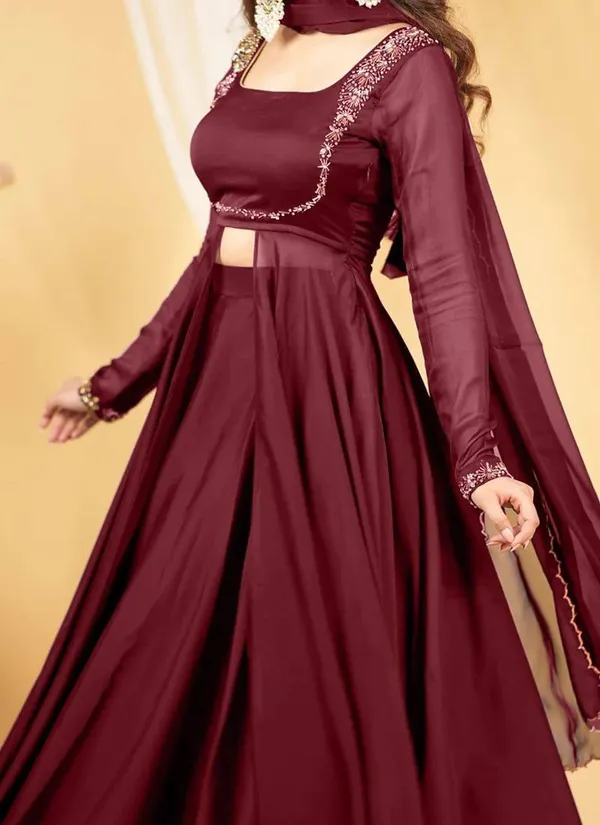Elegant_Wine_Anarkali_Gown