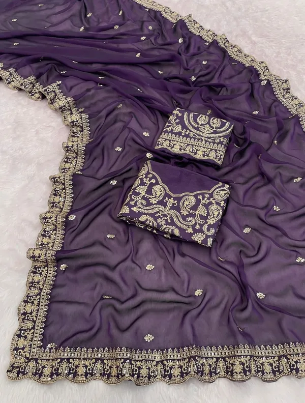 Elegant_Wine_Purple_Party_Wear_Saree_with_Intricate_Embroidery